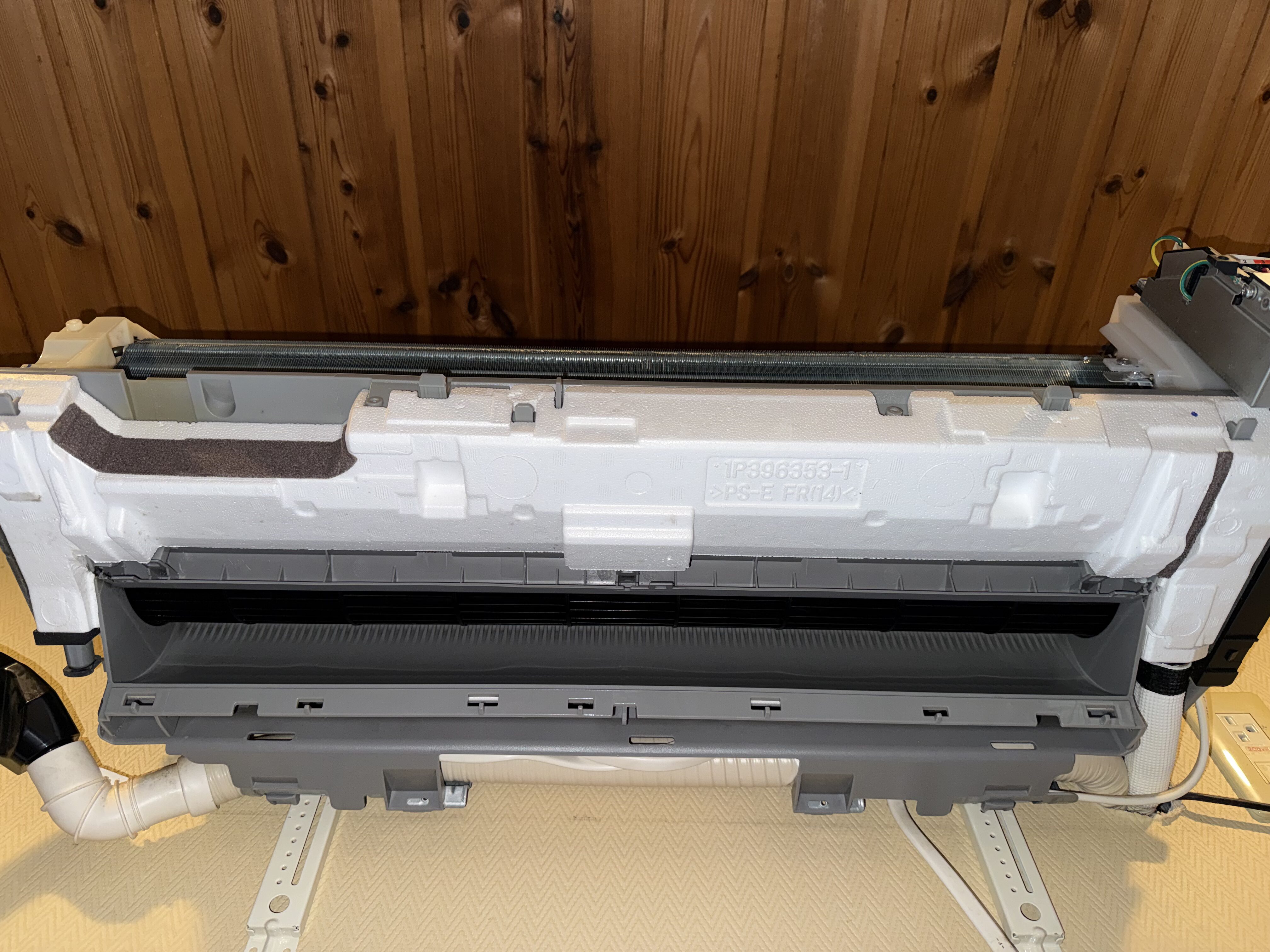 下益城郡美里町 エアコンクリーニング 洗浄後