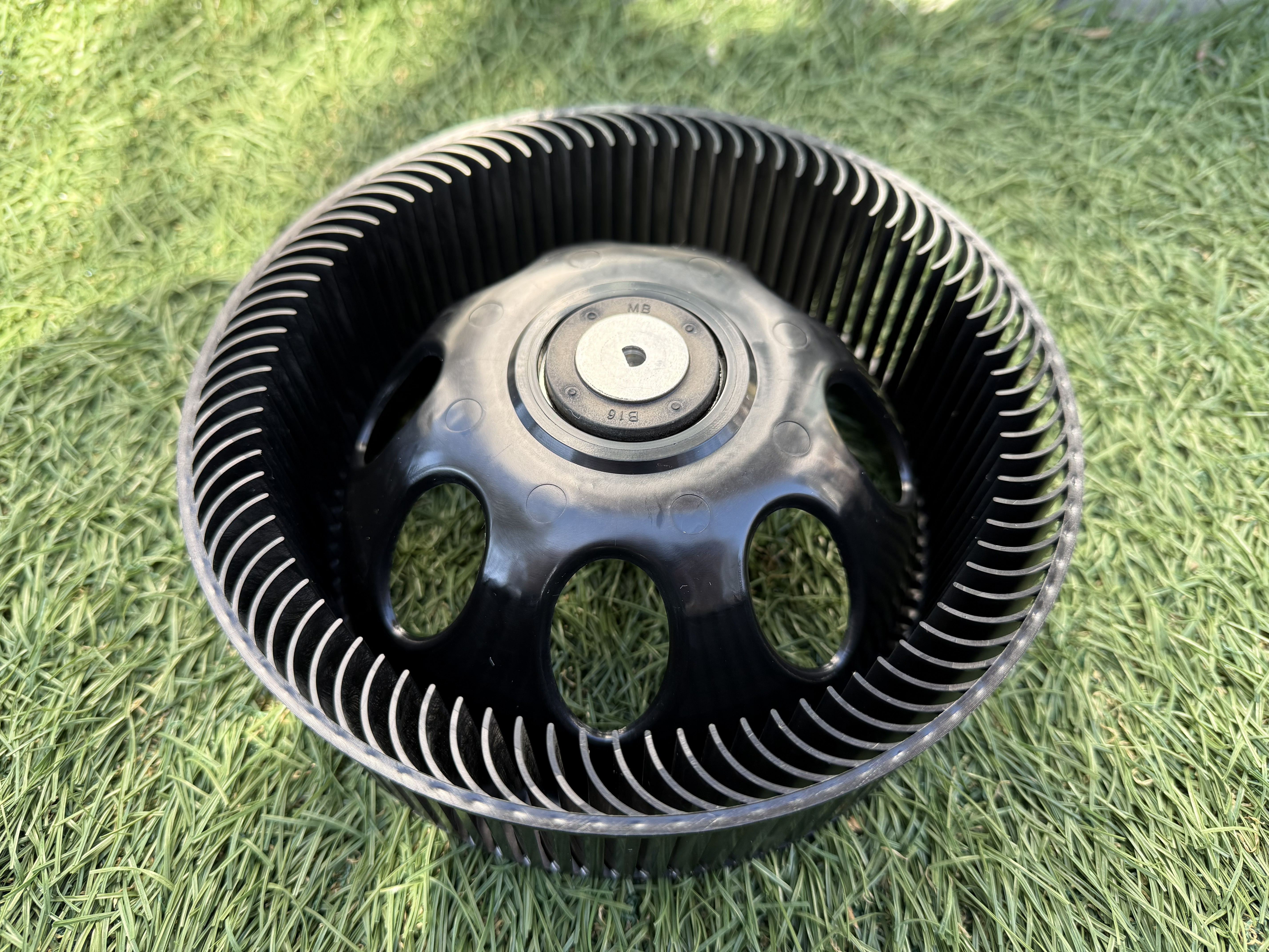 熊本市東区長嶺東 空気清浄機クリーニング 送風ファン洗浄後